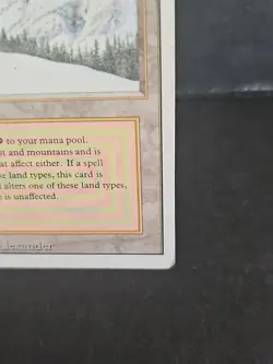 Mtg 🔥 Taiga 🔥 Revised Edition LP VINTAGE 🌟 DUAL LAND 🌟 Magic The Gathering - Image 4