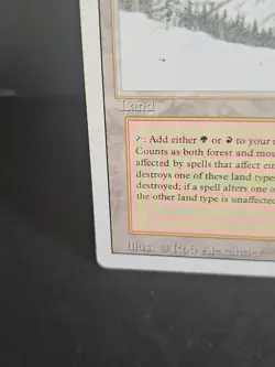 Mtg 🔥 Taiga 🔥 Revised Edition LP VINTAGE 🌟 DUAL LAND 🌟 Magic The Gathering - Image 5