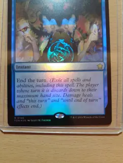 Time Stop Foil Rare, Foundations #166, MTG Magic The Gathering - Image 2