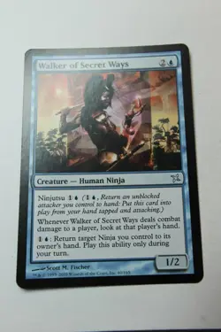 MTG Walker of Secret Ways x1- -Betrayers of Kamigawa-Lightly Played - Image 1