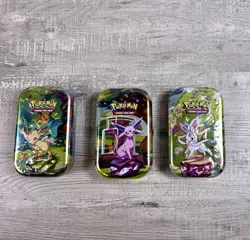 Pokemon TCG Prismatic Evolutions Mini Tins New/Sealed - Image 1