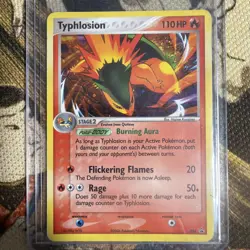 Pokemon TCG Typhlosion Holo Rare Black Star Promo 034 PLAYED - Image 1