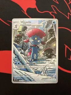 Weavile 228/217 Illustration Rare Ascended Heroes Holo Pokemon English Near Mint - Image 1
