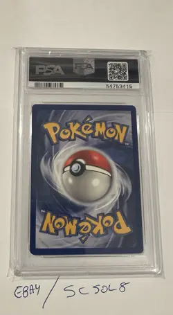 1999 Pokemon 1st Edition Squirtle #63 PSA 9 MINT - Image 3