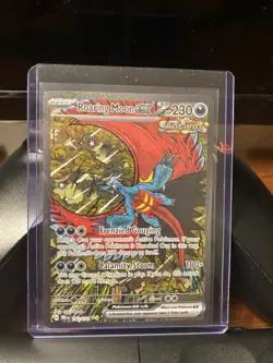 Pokemon Roaring Moon ex Special Illustration Rare Holo 162/131 230HP Sv: Prisma… - Image 1