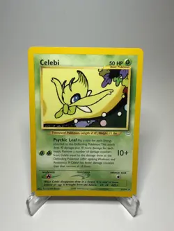 Pokemon TCG Celebi Neo Revelation 16/64 LP - Image 1