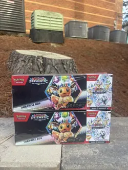 Prismatic Evolutions Surprise Box And Booster Bundle 2 PACK - Image 1