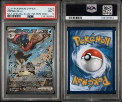 2024 Pokemon Greninja Ex Black Star #132 SFA Special Illustration - PSA 9 - Image 3
