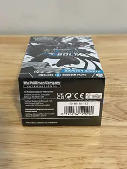 Pokemon Scarlet & Violet Black Bolt Booster Bundle 6 Packs English Sealed - Image 5