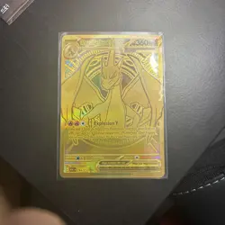 Mega Charizard Y EX 294/217 Gold Hyper Rare Ascending Heroes Pokemon Tcg - Image 4