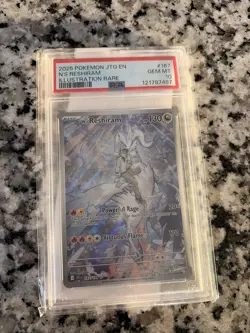 Pokemon TCG N's Reshiram 167/159 Journey Together PSA 10 - Image 1