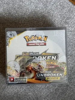 Pokemon TCG Sun and Moon Unbroken Bonds Booster Box 2019 Sealed - Image 1