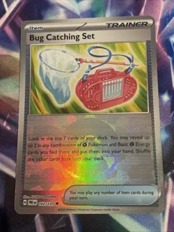 Pokemon TCG Bug Catching Set 102/131 Poke Ball Holo Prismatic Evolutions NM/M - Image 1