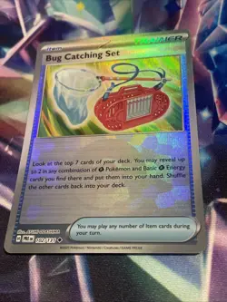 Pokemon TCG Bug Catching Set 102/131 Poke Ball Holo Prismatic Evolutions NM/M - Image 2