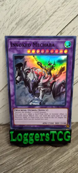Yu-Gi-Oh! Invoked Mechaba / SHVA EN041 1st Edition LP - Image 1