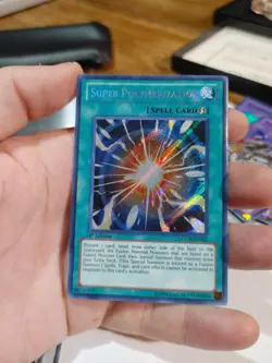 Yu-Gi-Oh Super Polymerization LCGX-EN101 Legendary Collection Secret 1st - Image 1