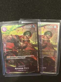 Roronoa Zoro OP-06 Pre-Release Tournament Winner P-045 - Image 3