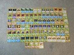 Lot Of 88 Unlimited Vintage Pokemon Cards From Base Set, Fossil, And Jungle - Image 1
