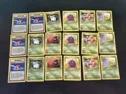 Lot Of 88 Unlimited Vintage Pokemon Cards From Base Set, Fossil, And Jungle - Image 4