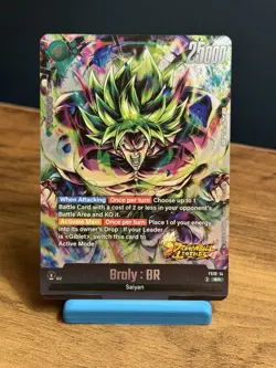 Broly : Br FS10-14 SR Legends Art - Dragon Ball Super Card Game Fusion World - Image 1