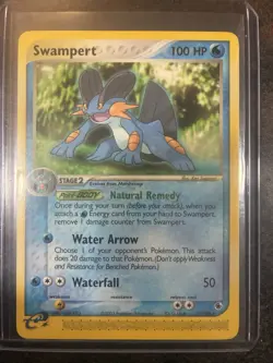 Pokemon EX Ruby & Sapphire Swampert Card 23/109 - Image 1