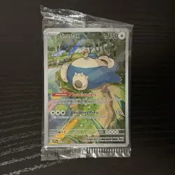 Pokemon TCG Snorlax Sealed 051 SV Scarlet & Violet Promo Card NM Condition - Image 1