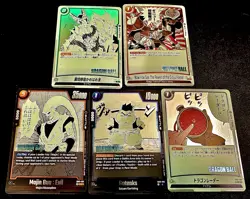 Dragon Ball Super - Manga Booster (5) Holo Cards - Pack Fresh - Eng/JP Blend - Image 1