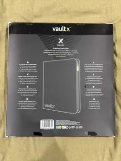 VaultX 12-Pocket Exo Tec Premium Zip Binder - 20 Pages/480 Cards (OPEN BOX) - Image 2