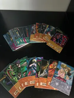 YuGiOh Duelist's Glory Joey & Rebecca Collection Anime Style Novelty Cards 100pc - Image 5