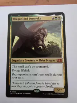 Dragonlord Dromoka #286 MTG Commander: Tarkir: Dragonstorm - Image 1