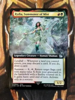 Rydia, Summoner of Mist (Extended Art) #504 MTG Final Fantasy English - NM - Image 1