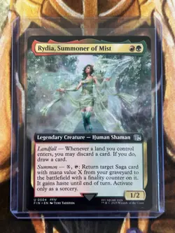 Rydia, Summoner of Mist (Extended Art) #504 MTG Final Fantasy English - NM - Image 3