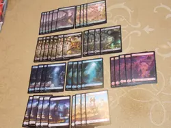 MTG 44 Full Art Lands Lorwyn Eclipsed NM Low S&H - Image 1
