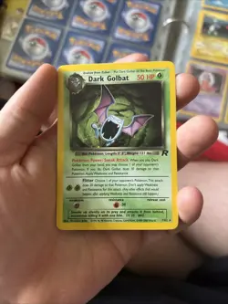 Pokemon TCG Dark Golbat 7/82 Team Rocket WoTC Holo Rare - Image 1