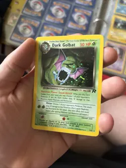 Pokemon TCG Dark Golbat 7/82 Team Rocket WoTC Holo Rare - Image 2
