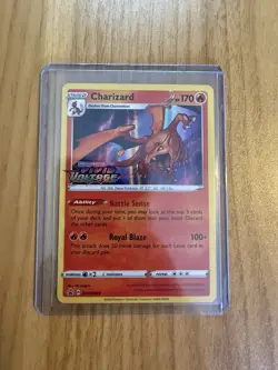 Pokemon Charizard Black Star Promo Prerelease SWSH066 Vivid Voltage Holo - NM - Image 1