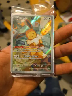 Pokemon TCG Eevee 173 Holo Promo Prismatic Evolutions Sealed - Image 1