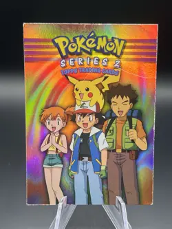 Topps Pokemon TV Animation Edition Series 2 Holo Foil Checklist (Crease) - Image 1