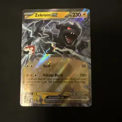 Zekrom ex 034/086 Pokemon Play! Prize Pack Series 8 Play Stamp NM - Image 1