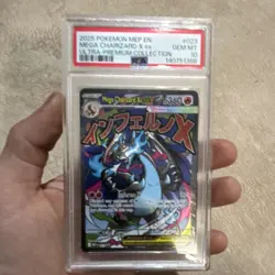 Pokemon Mega Charizard X ex Me: Mega Evolution Promo EX Holo PSA 10 #023 - Image 1