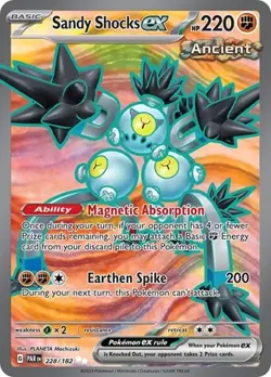 Sandy Shocks ex (#228/182) - Holofoil SV - Paradox Rift LP Pokemon - Image 1