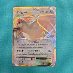 Pokemon TCG Pidgeot EX 64/108 | XY Evolutions | NM | Ultra Rare Half Art - Image 1