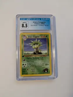 CGC 8.5 Erika's Exeggutor 1st Edition Gym Heroes #44/132 Pokemon 2000 NM-MINT+ - Image 1
