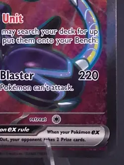 Pokemon TCG Miraidon ex 227/198 Scarlet & Violet Base Set Ultra Rare Full Art NM - Image 3