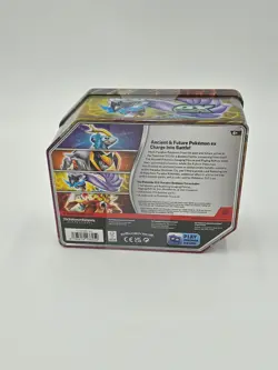 Pokemon Paradox Clash Tin, Gouging Fire EX edition, BRAND NEW FACTORY SEALED - Image 2
