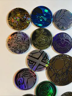 Lot of 20 Official Pokemon TCG Coins- CHARIZARD RAICHU RAIKOU - Image 2