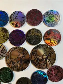 Lot of 20 Official Pokemon TCG Coins- CHARIZARD RAICHU RAIKOU - Image 3