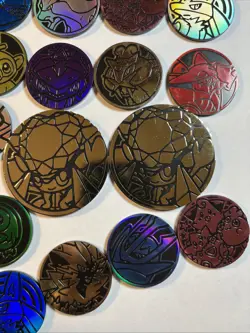 Lot of 20 Official Pokemon TCG Coins- CHARIZARD RAICHU RAIKOU - Image 4