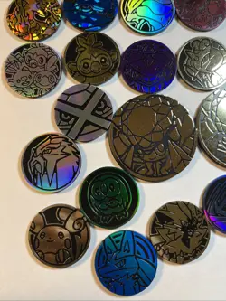 Lot of 20 Official Pokemon TCG Coins- CHARIZARD RAICHU RAIKOU - Image 5