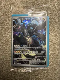 N's Zekrom 031 Ascended Heroes ETB Promo Pokemon Center Stamp SEALED - Image 1